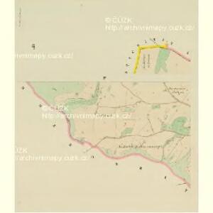 Klein Hraschtitz (Mala Hrasstice) - c4367-1-003 - Kaiserpflichtexemplar der Landkarten des stabilen Katasters