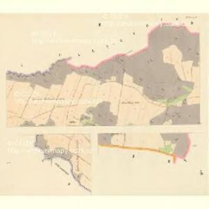 Dobern (Dobranow) - c1163-1-001 - Kaiserpflichtexemplar der Landkarten des stabilen Katasters