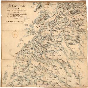 Norge 32c: Cituations Carte over en vis Bestreckning nemblig fra Trundhiem og til Opdalen