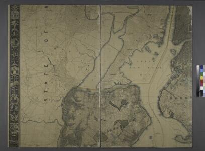 General map of the city of New York, consisting of boroughs of Manhattan, Brooklyn, Bronx, Queens and Richmond : consolidated into one municipality by act of the legislature of the state of New York (Chapter 378 of the laws of 1897) : showing in addition