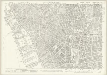 Lancashire CVI.14 (includes: Birkenhead St Mary; Liverpool) - 25 Inch Map