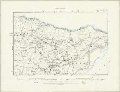 Anglesey XV.SW - OS Six-Inch Map