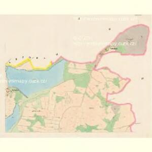 Gistebnitz - c2938-1-002 - Kaiserpflichtexemplar der Landkarten des stabilen Katasters