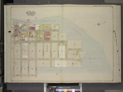 Brooklyn, Vol. 1, Double Page Plate No. 13; Part of   Ward 12, Section 2; [Map bounded by Gowanus Canal, Henry St., Bush St.;          Including  Court St., Hamilton Ave., Smith St.]