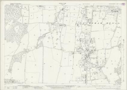 Buckinghamshire LIII.9 (includes: Burnham; Farnham Royal; Slough) - 25 Inch Map