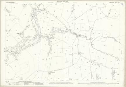 Lancashire XLV.7 (includes: Bleasdale; Chipping; Claughton; Goosnargh) - 25 Inch Map