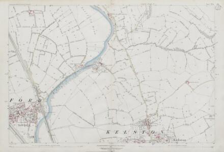 Somerset VII.15 (includes: Kelston; Keynsham; North Stoke) - 25 Inch Map
