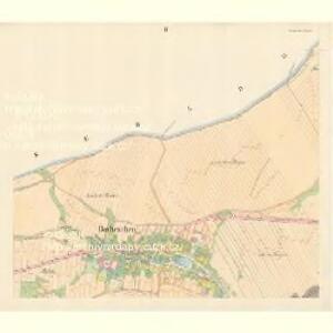 Dorfteschen (Tessina) - m0429-1-002 - Kaiserpflichtexemplar der Landkarten des stabilen Katasters