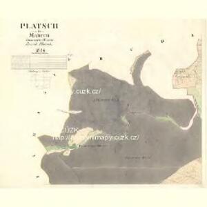 Platsch - m2302-1-001 - Kaiserpflichtexemplar der Landkarten des stabilen Katasters