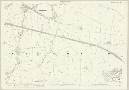 Lancashire CIX.3 (includes: Croft; Golborne) - 25 Inch Map