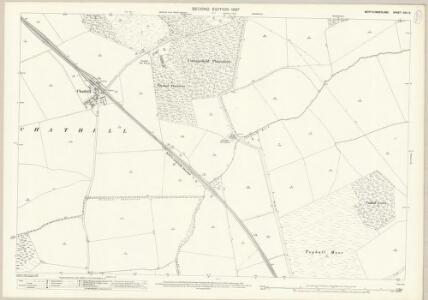 Northumberland (Old Series) XXII.9 (includes: Chathill; Preston; Swinhoe; Tughall) - 25 Inch Map