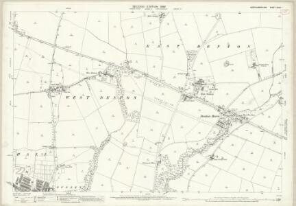 Northumberland (Old Series) XCVII.1 (includes: Newburn; Newcastle Upon Tyne) - 25 Inch Map