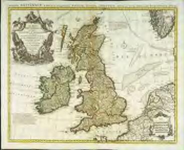 Les isles britanniques ou sont le royaumes d'Angleterre tiré de Sped celuy d'Ecosse tiré de Th. Pont