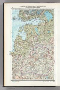18.  Soviet Republics in North-Central  The World Atlas. Europe.