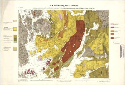 Geologiske kart 16: Den geologiske Undersøgelse, Bergen
