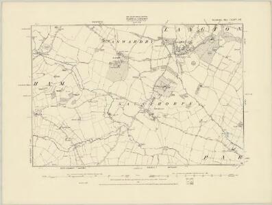 Lincolnshire LXXIV.SW - OS Six-Inch Map