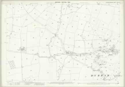 Gloucestershire LXXIII.6 (includes: Dodington; Doynton; Dyrham and Hinton; Westerleigh) - 25 Inch Map