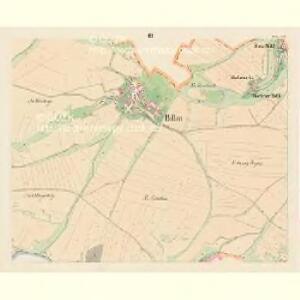Billan - c0704-1-003 - Kaiserpflichtexemplar der Landkarten des stabilen Katasters