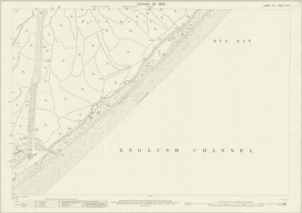 Sussex LIX.6 (includes: Pett) - 25 Inch Map