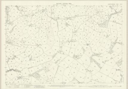 Carmarthenshire XVII.12 (includes: Cil Y Cwm; Llandingad Without) - 25 Inch Map