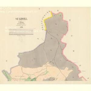 Sukdoll - c7550-1-001 - Kaiserpflichtexemplar der Landkarten des stabilen Katasters