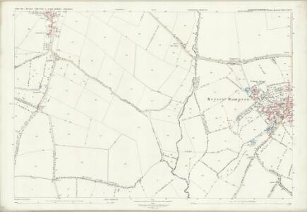 Gloucestershire LII.14 (includes: Ampney St Peter; Down Ampney; Meysey Hampton; Poulton) - 25 Inch Map