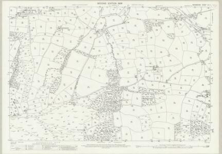 Devon LII.11 (includes: Hatherleigh; Iddesleigh; Monk Okehampton) - 25 Inch Map