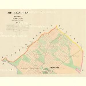 Milleschin - m1793-1-001 - Kaiserpflichtexemplar der Landkarten des stabilen Katasters