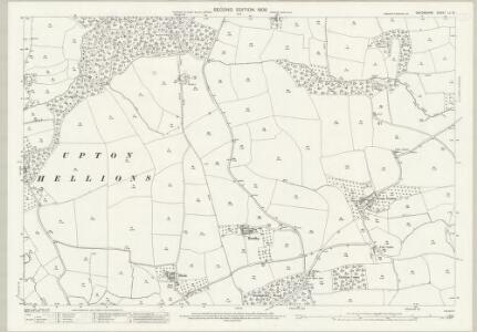 Devon LV.15 (includes: Cheriton Fitzpaine; Sandford; Shobrooke; Stockleigh Pomeroy; Upton Hellions) - 25 Inch Map