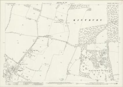 Berkshire XXXIII.12 (includes: Hungerford; Kintbury) - 25 Inch Map