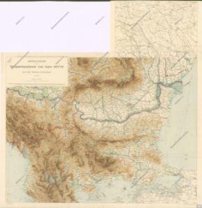 Übersichtskarte der Kriegsschauplatzes vom Jahre 1877 / 78