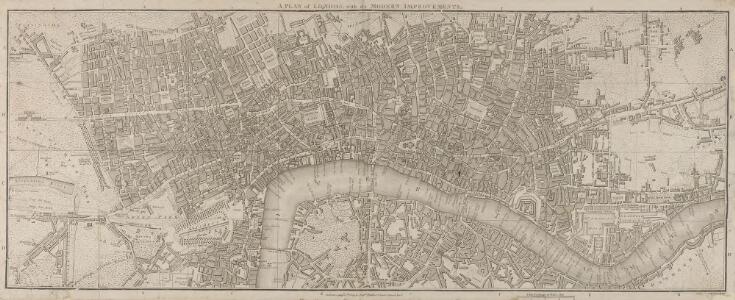 A PLAN of LONDON with the MODERN IMPROVEMENTS