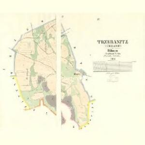 Trzebanitz (Třebanic) - c8011-1-001 - Kaiserpflichtexemplar der Landkarten des stabilen Katasters