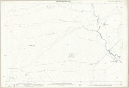 Northumberland (Old Series) XLII.15 (includes: Otterburn; Rochester Ward) - 25 Inch Map