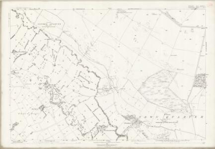 Derbyshire XXVII.7 (includes: Hartington Middle Quarter; Hartington Town Quarter; Longnor; Sheen) - 25 Inch Map