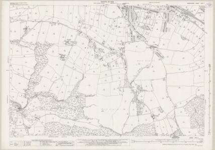 Derbyshire XVIII.5 (includes: Barlow; Chesterfield; Dronfield; Holmesfield; Unstone) - 25 Inch Map