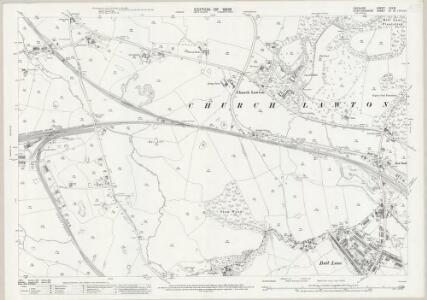 Cheshire LVII.8 (includes: Alsager; Church Lawton; Odd Rode; Talke) - 25 Inch Map