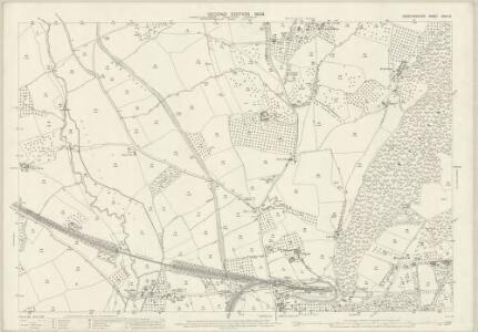 Herefordshire XXXV.16 (includes: Ledbury Rural; Ledbury Urban; Wellington Heath) - 25 Inch Map