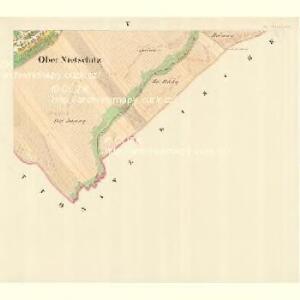 Ober Nietschitz - m0807-1-004 - Kaiserpflichtexemplar der Landkarten des stabilen Katasters