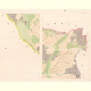 Jenikau (Jenikow) - c2829-1-001 - Kaiserpflichtexemplar der Landkarten des stabilen Katasters