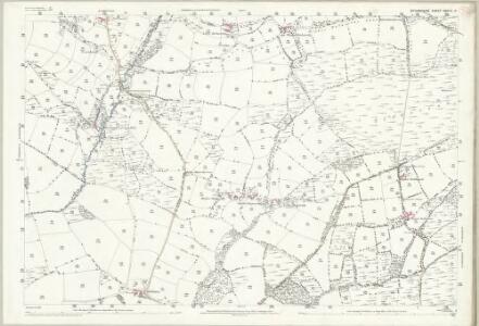 Devon XXXIII.11 (includes: Rackenford; Witheridge) - 25 Inch Map