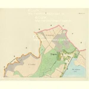 Mlegnetz (Mlegnec) - c4764-1-001 - Kaiserpflichtexemplar der Landkarten des stabilen Katasters