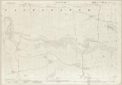Yorkshire CXII.2 (includes: Bentham; Burton In Lonsdale; Cantsfield; Melling With Wrayton; Wennington) - 25 Inch Map