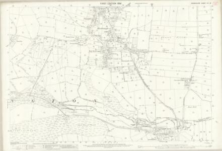 Derbyshire XII.16 (includes: Eckington) - 25 Inch Map