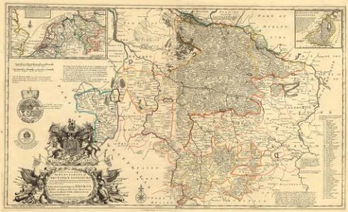 A New & Exact Map of the Electorate of Brunswick-Lunenburg and ye rest of ye Kings Dominions in Germany