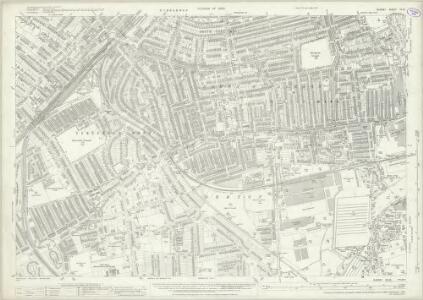 Surrey VII.15 (includes: Merton; Wimbledon St Mary) - 25 Inch Map