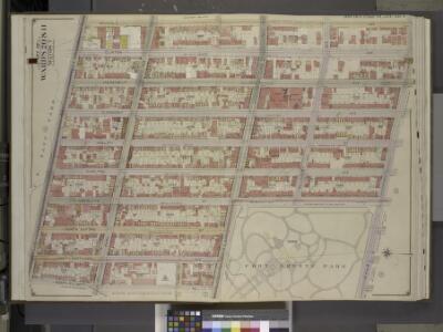 Brooklyn, Vol. 2, Double Page Plate No. 4; Part of    Wards 20 & 11, Section 7; [Map bounded by Waverly Ave., De Kalb Ave.; Including  North Elliott PL., Flushing Ave.]