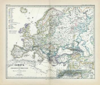 Europa nach seinen ethnographischen Verhältnissen in der Mitte des XIX Jahrhunderts