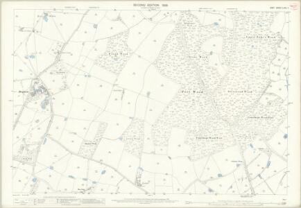 Kent LXXII.7 (includes: Shadoxhurst; Woodchurch) - 25 Inch Map