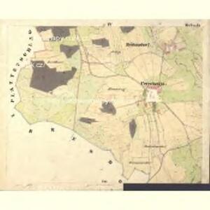 Perschetitz - c2020-2-005 - Kaiserpflichtexemplar der Landkarten des stabilen Katasters
